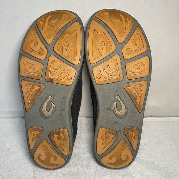 OluKai Nohea Mesh Slip On Sneakers Casual Comfort Shoes Gray Men 8.5 - Picture 8 of 9